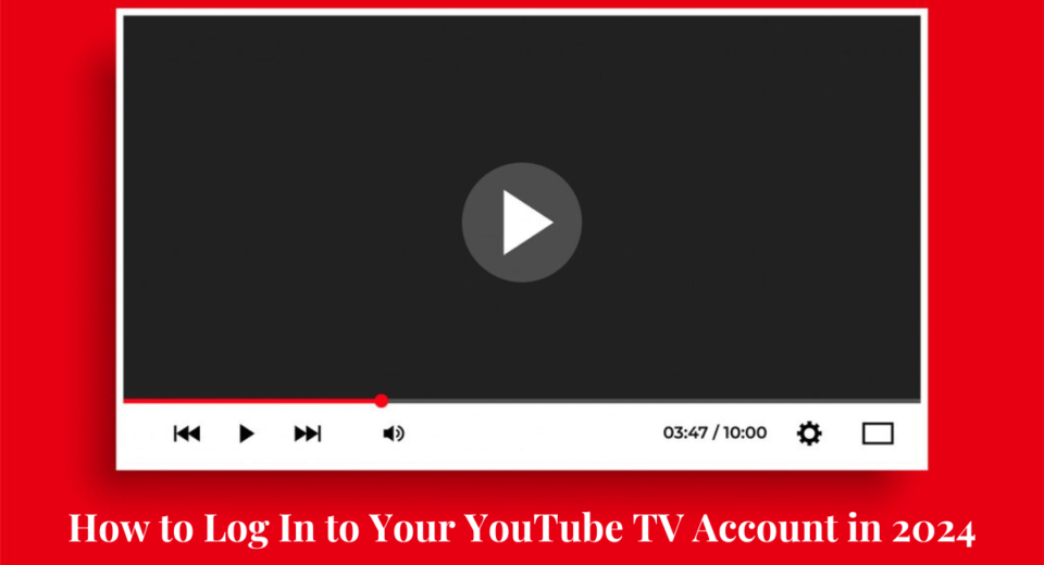 YouTube TV login